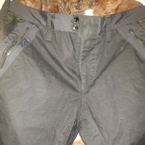 MENS ARMANI EXCHANGE A/X BLACK CARGO PANTS SIZE 32X32